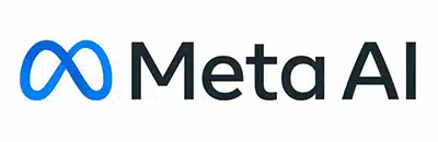 Logo De Meta Ai, Branche Ia De L'Entreprise Meta Qui Développe Le Llm Logiciel Intelligence Artificielle Llama